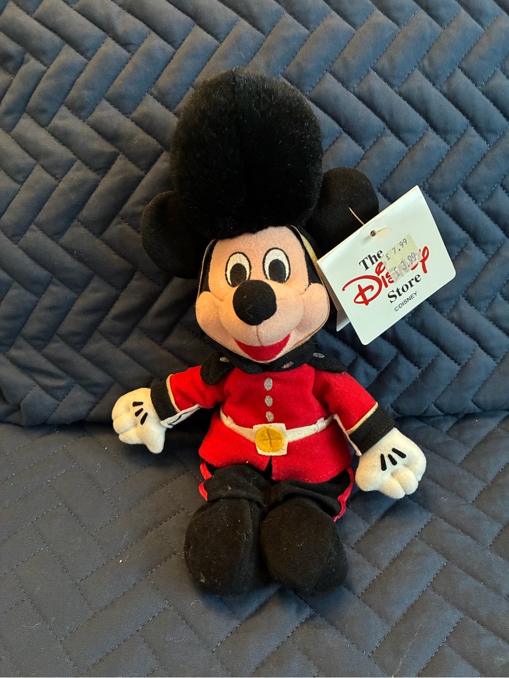 Vintage Disney Mickey Mouse Plush Palace Guard.